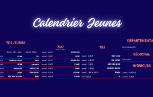 Calendrier Jeunes